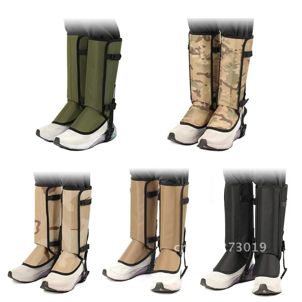 Outdoor Snake Gaiters Leg Guards// Waterproof//Snow Boot// Gaiters// Camping Foot Cover - GilloServ