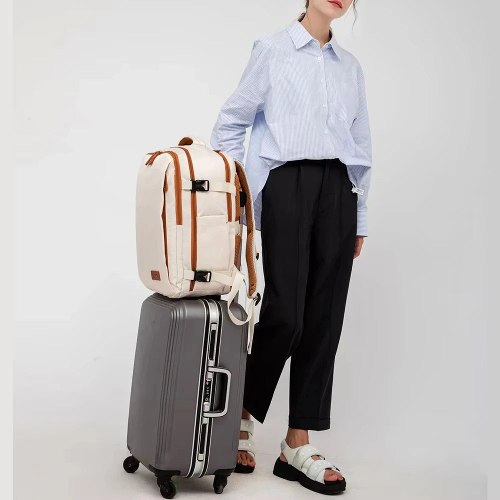 Buylor Travel Backpack for Women Men 45x20x30 Easyjet Cabin Bags Laptop Backpacks Carry on Backpack Casual Daypack for Weekender - GilloServ