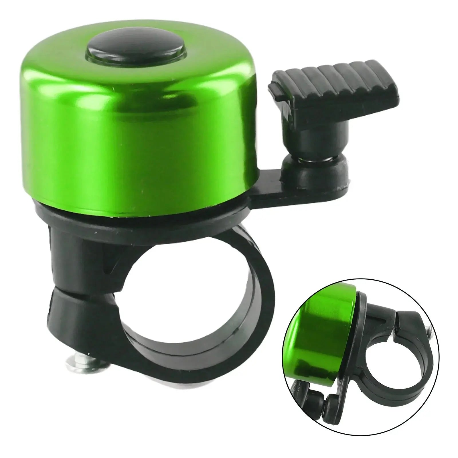 Universal Bike Bell Aluminum Alloy Mountain Road Bike Horn Alarm for Safety Cycling Bicycle Handlebar Bell Accessory Easy to Use - GilloServ