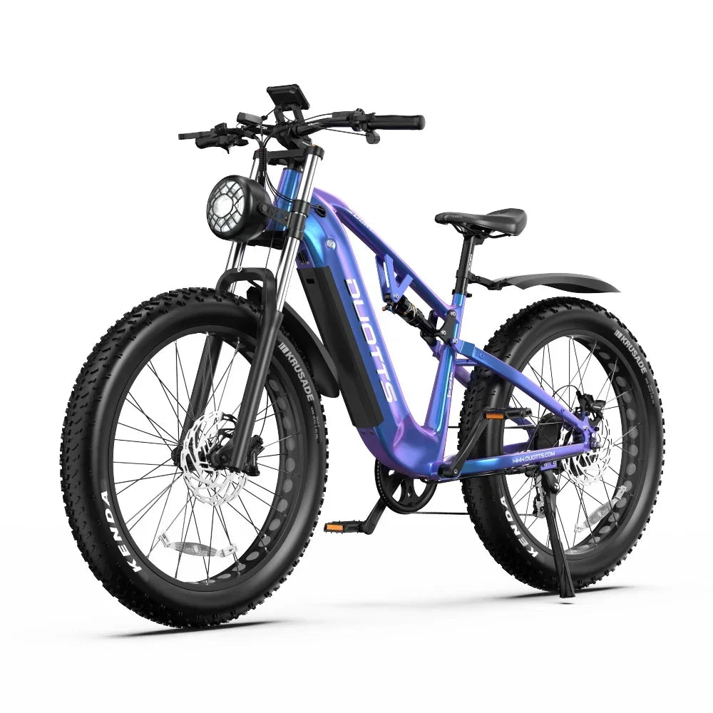 HOT Cross Country E26//E-Mountain Bike Dual Suspension For Adult 48V// 20Ah Battery Dual Motor Hydraulic Brake - GilloServ