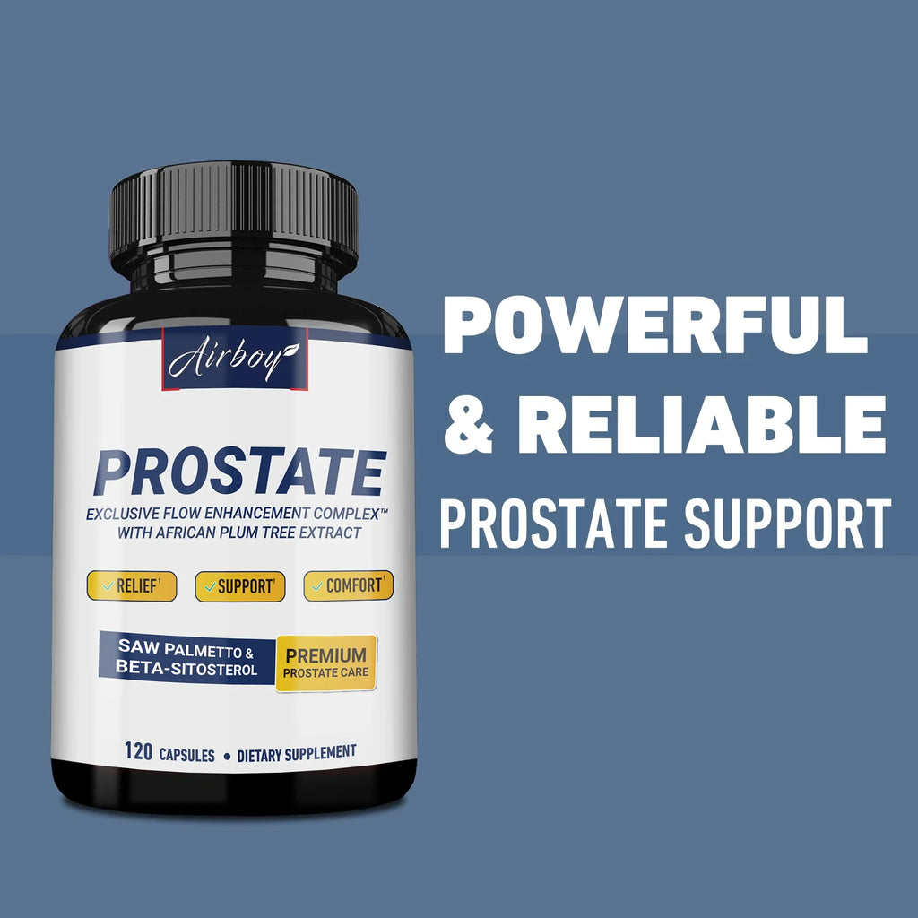 Prostate Support Capsules - with Natural Saw Palmetto - Supports Urinary Tract and Bladder - GilloServ