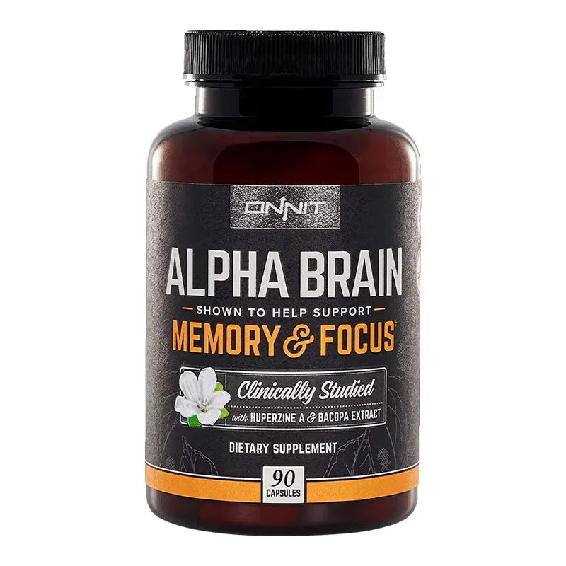 Brain Health Supplement Capsules - Supports Memory Concentration And Cognitive Processing - GilloServ