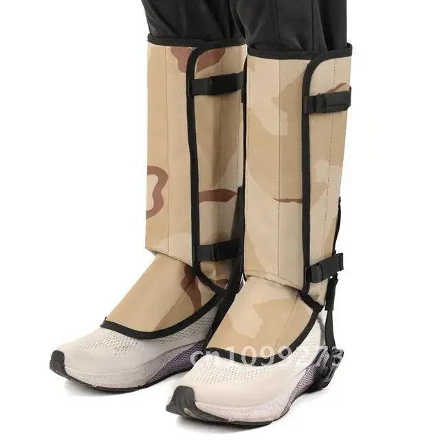 Outdoor Snake Gaiters Leg Guards// Waterproof//Snow Boot// Gaiters// Camping Foot Cover - GilloServ