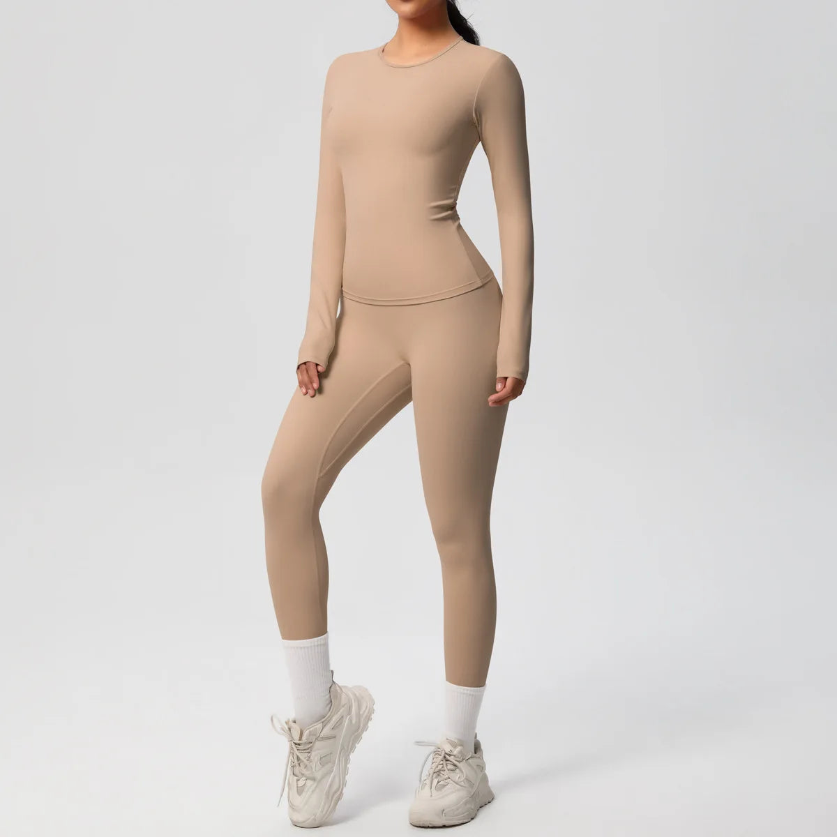 New Tracksuit 2 Pieces Yoga Suit Sports Set Sportswear Gym Set - GilloServ