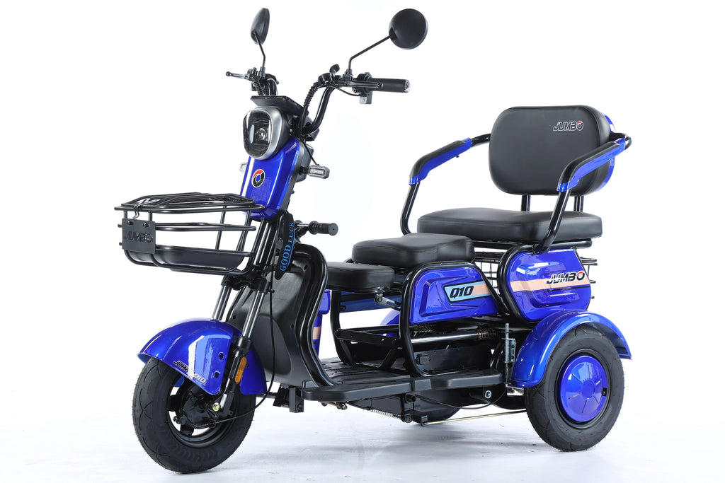 New Style Smooth Riding Three Wheel Mini Scooter E Trike for Mobility-impaired - GilloServ