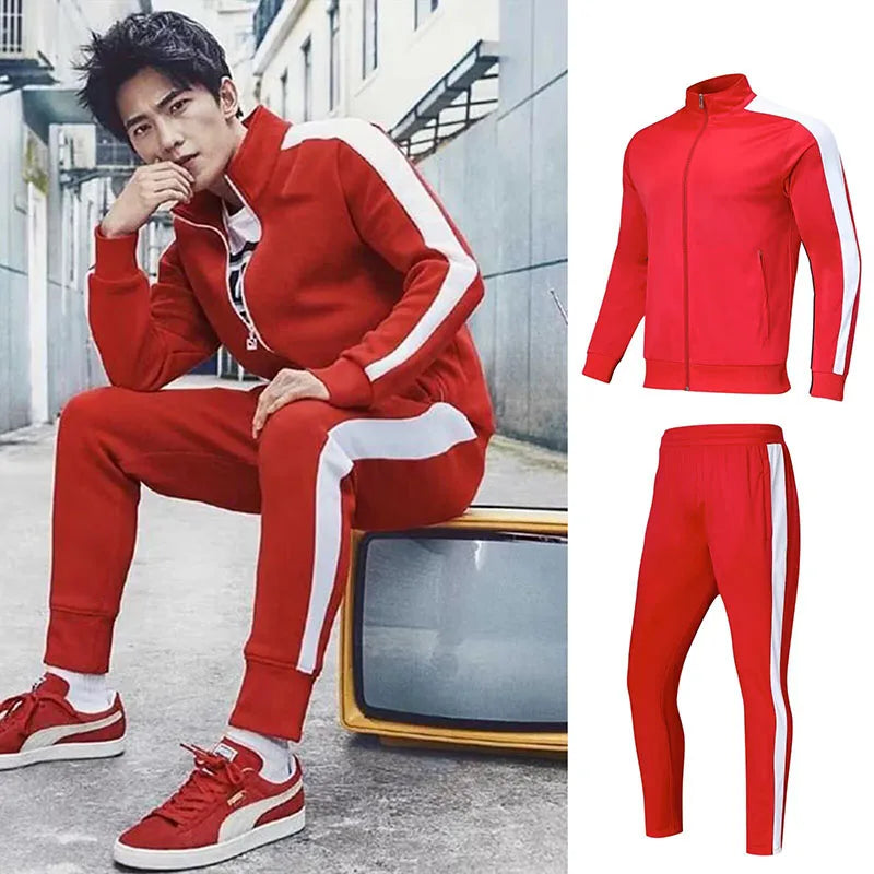 Men Sport tracksuits Soccer// football Running Cycling - GilloServ