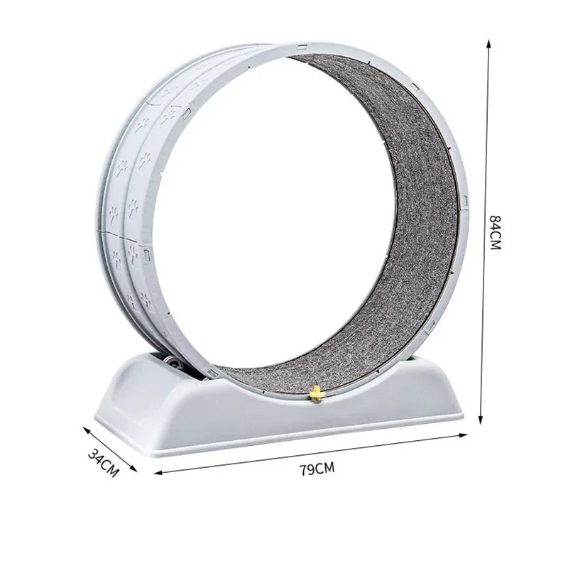 Silent Cat Treadmill Running Wheel Large Pet Supplies Anti Pinch Foot Exercise - GilloServ