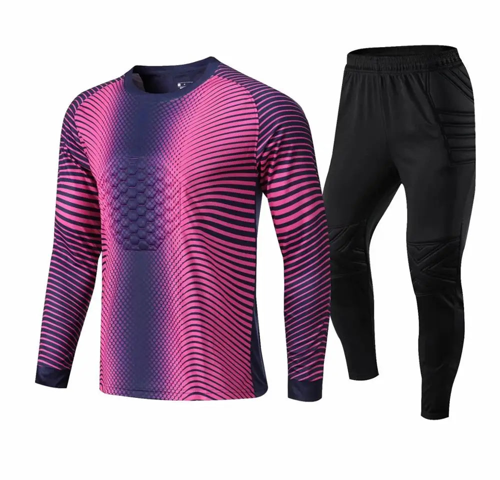 Men Football Goalkeeper Sets Uniforms - GilloServ