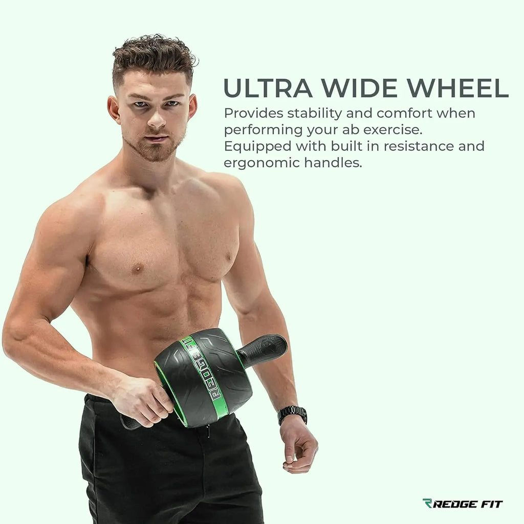 Ab Wheel with Jump Rope Automatic Rebound Ab// Wheel Abdominal Exercise Wheel with Elbow Support Ab Exercise Machine for Core Trai - GilloServ