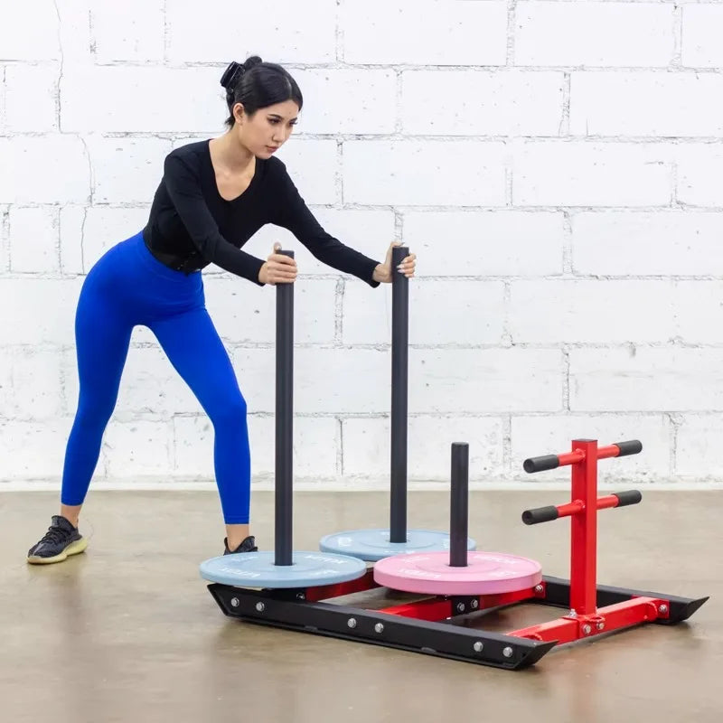 Gym Equipment Indoor Push-pull Sleigh Weight Training Fitness - GilloServ