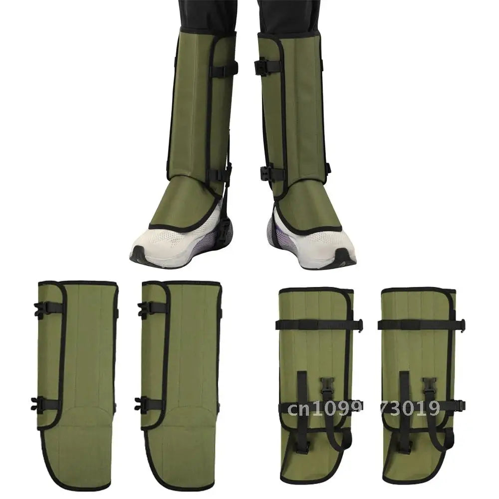 Outdoor Snake Gaiters Leg Guards// Waterproof//Snow Boot// Gaiters// Camping Foot Cover - GilloServ