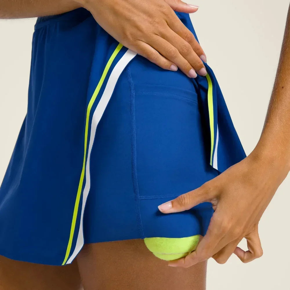 Golf wear Women Tennis dress with shorts inside sportswear - GilloServ