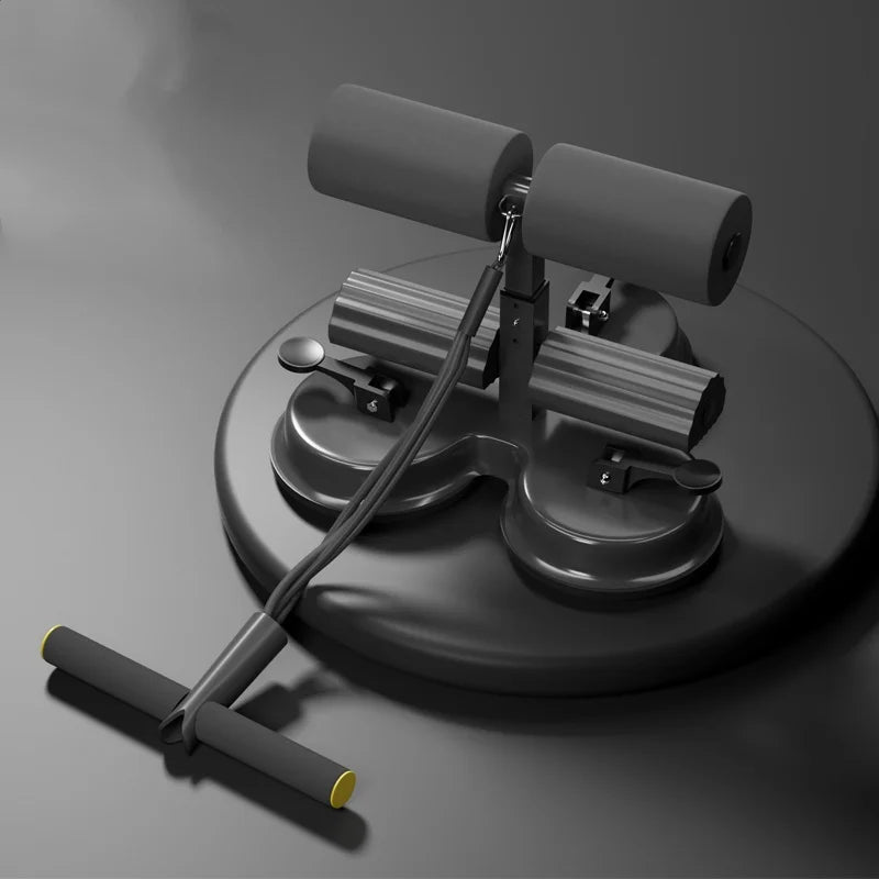Adjustable Sit-Up Bar With 3 Suction Cups Portable Core