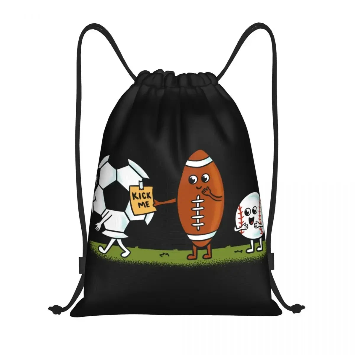 Custom Soccer Retro Football Drawstring Bag for Training - GilloServ