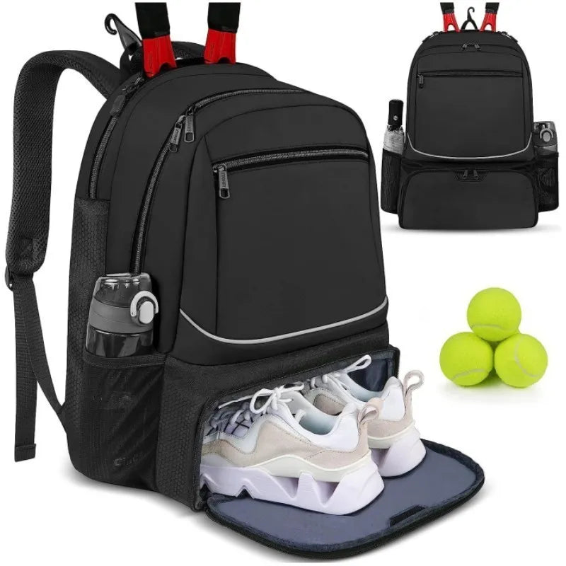 Professional Racquet Backpack - Tour-Grade Tennis Bag - GilloServ
