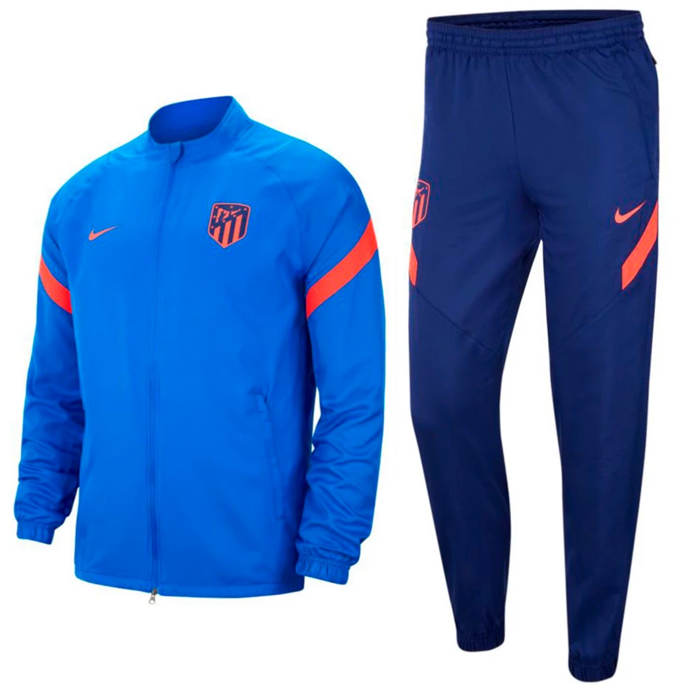 Atletico Madrid presentation soccer tracksuit