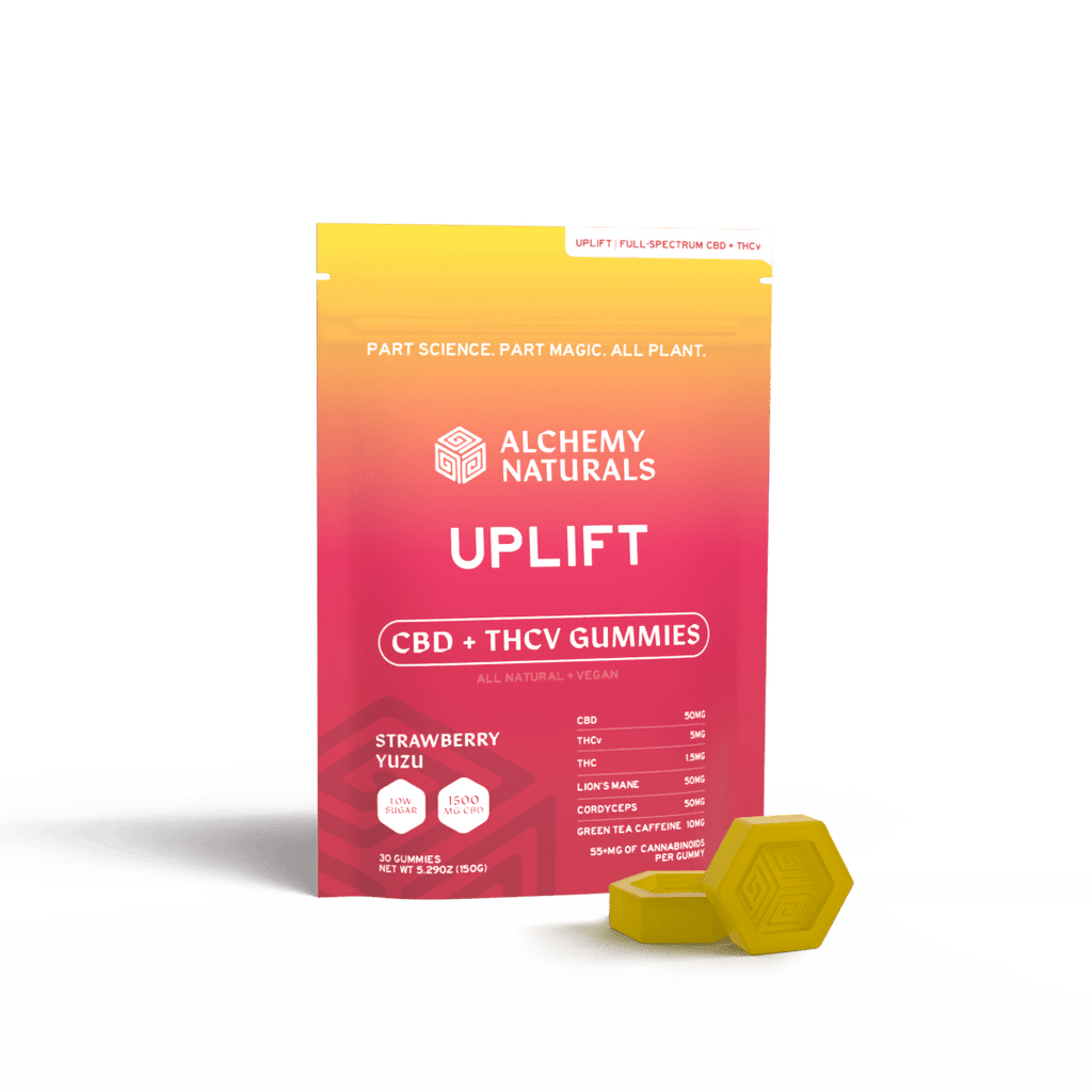 6-Pack: Naturals CBD Uplift Gummies for Mood and Workout - GilloServ