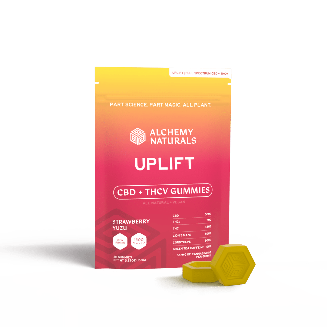 6-Pack: Naturals CBD Uplift Gummies for Mood and Workout - GilloServ