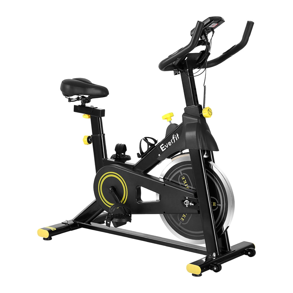 NNEDSZ Spin Bike Exercise Bike Cardio Gym Bluetooth APP Connectable - GilloServ