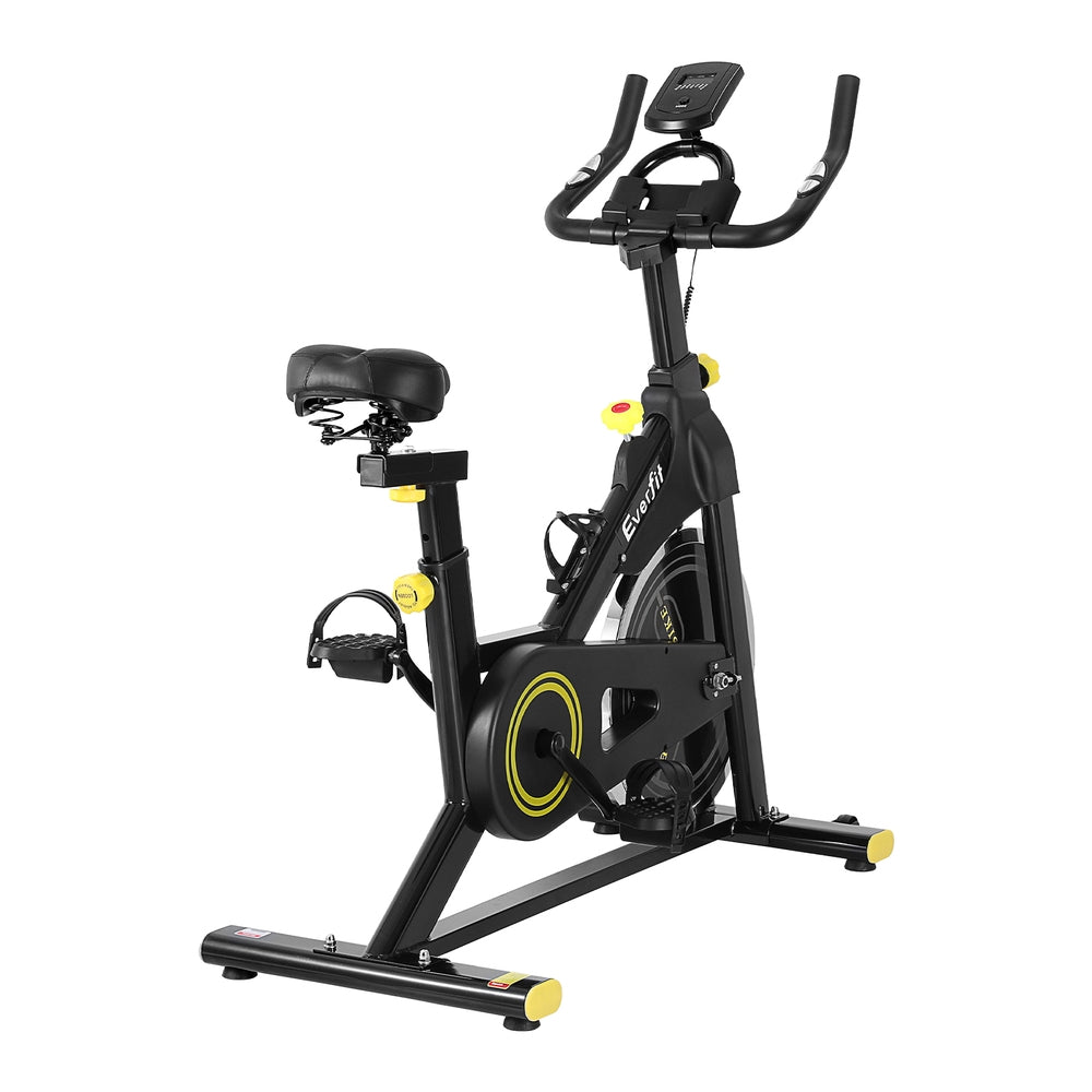 NNEDSZ Spin Bike Exercise Bike Cardio Gym Bluetooth APP Connectable - GilloServ
