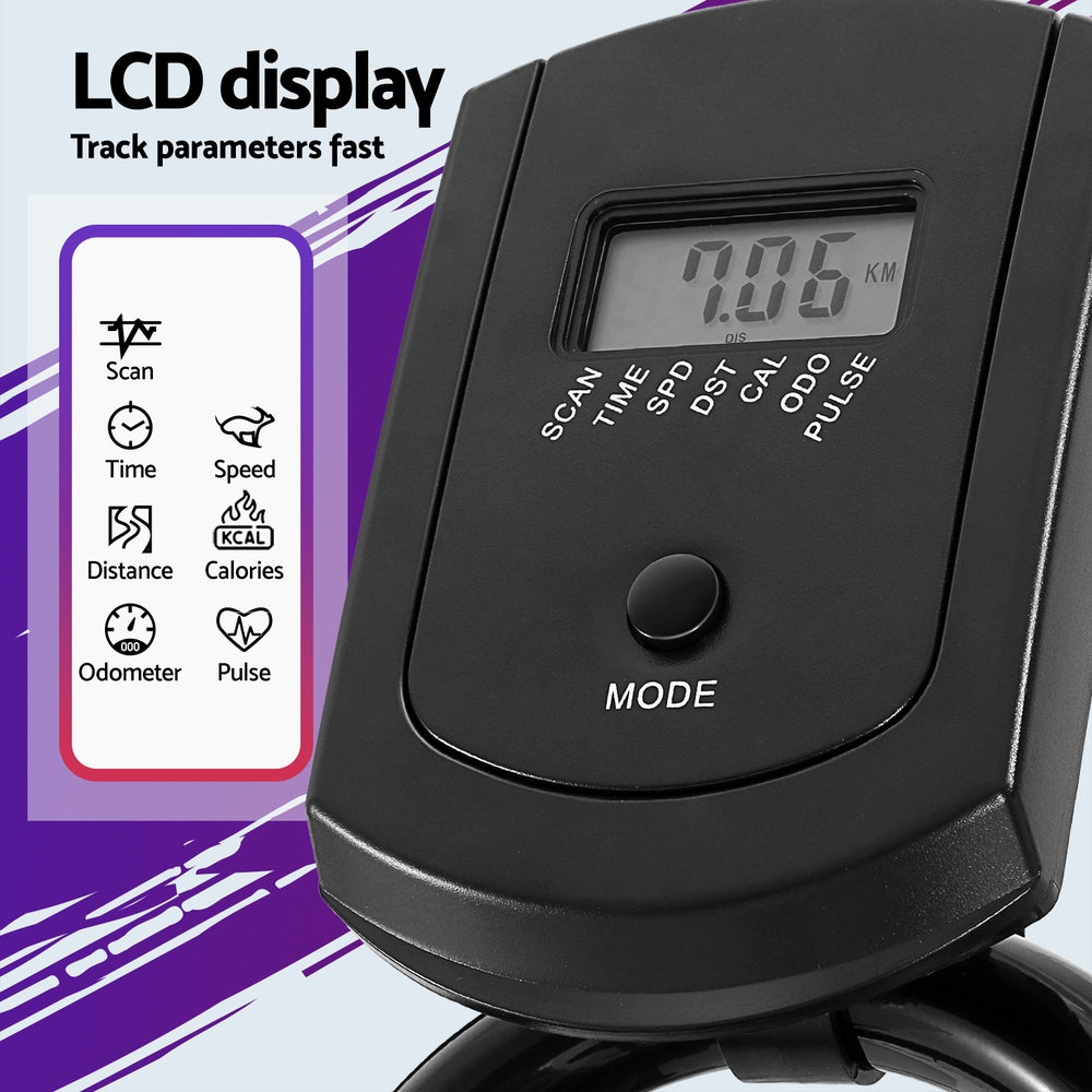 NNEDSZ Spin Bike Exercise Bike Cardio Gym Bluetooth APP Connectable - GilloServ