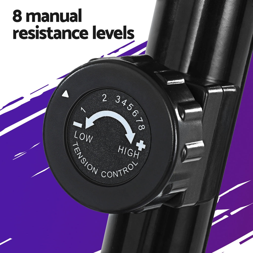 Everfit Magnetic Exercise Bike Upright Bike Fitness Home Gym Cardio - GilloServ