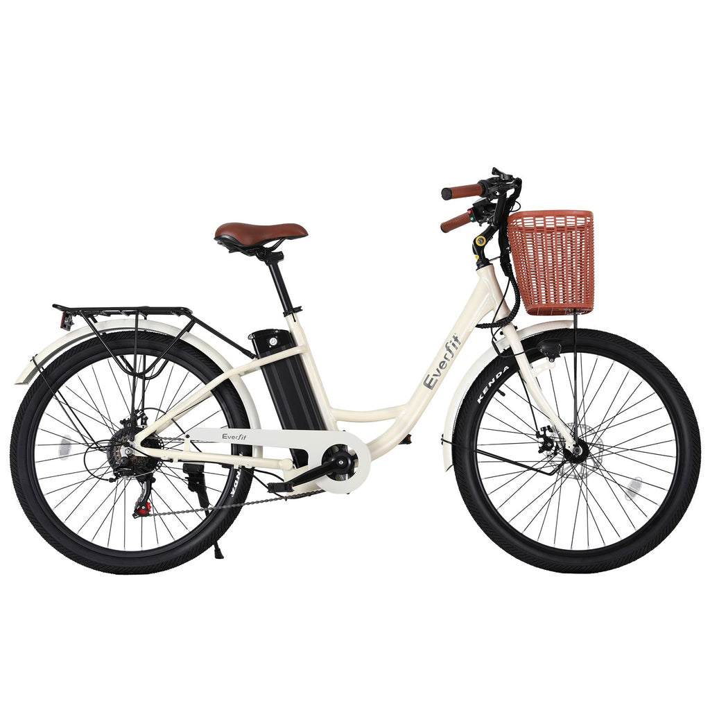 26" Electric Bike City Bicycle eBike e-Bike Commuter w/ Battery - GilloServ