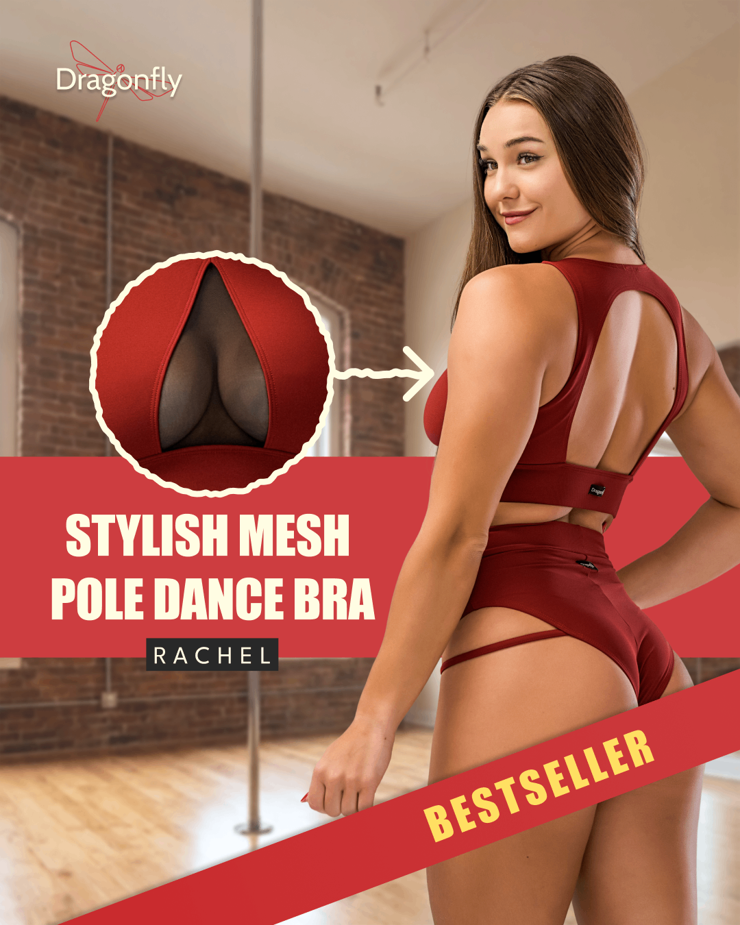 Sports Bra for Pole Dancing & Yoga
