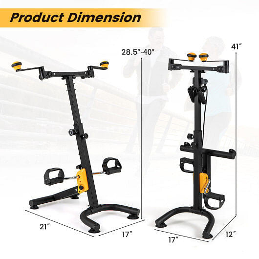 Pedal Exerciser with Handgrip