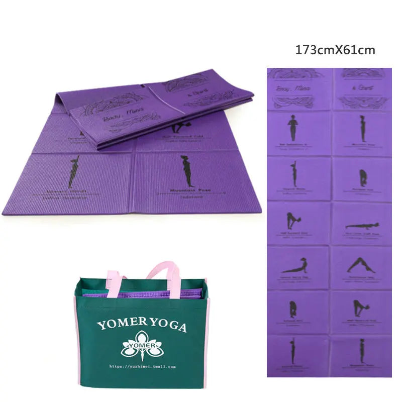 Thickened Folding Yoga Mat - GilloServ