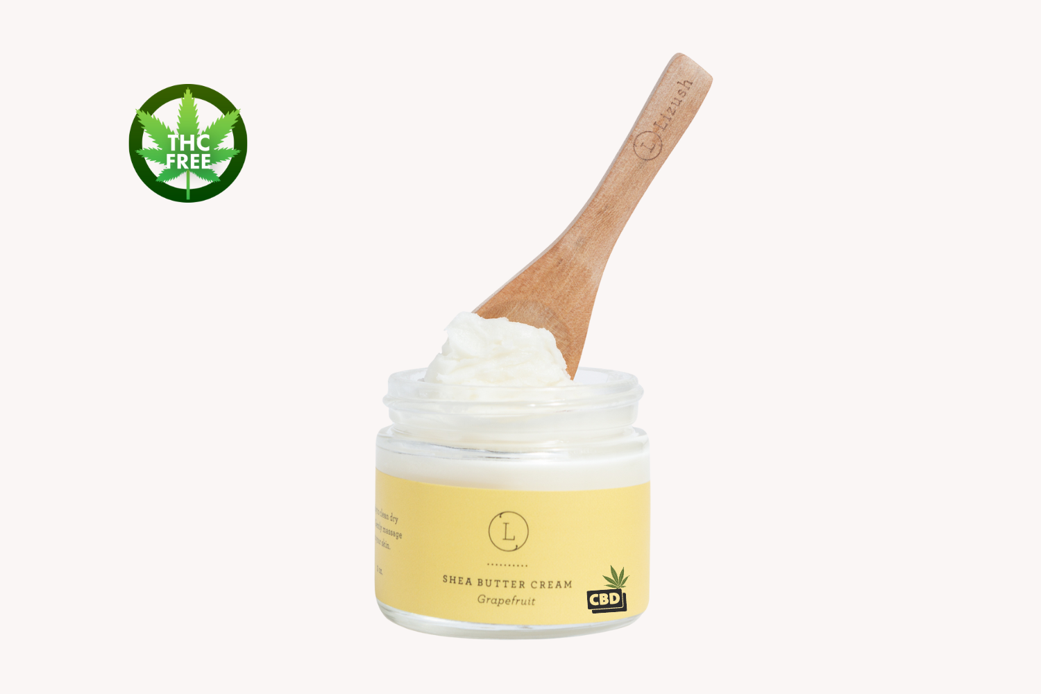 CBD Grapefruit Shea Butter Body Cream with CBD,