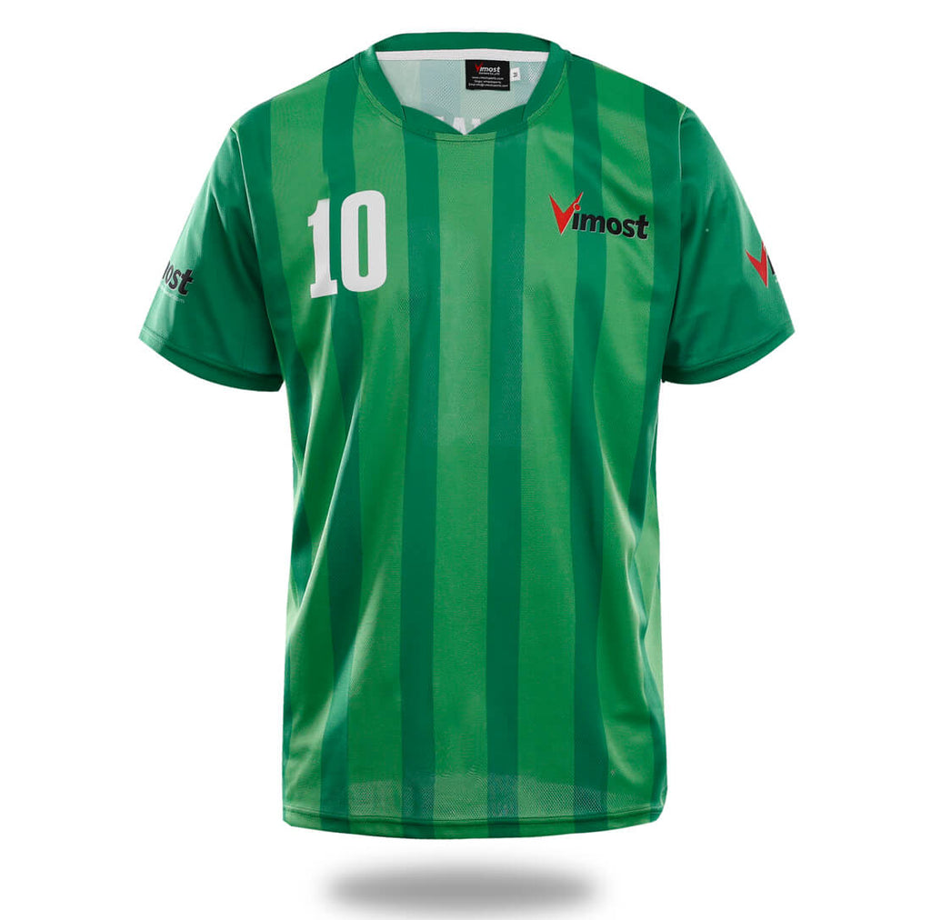 Sublimated Green Design Soccer Jersey - GilloServ