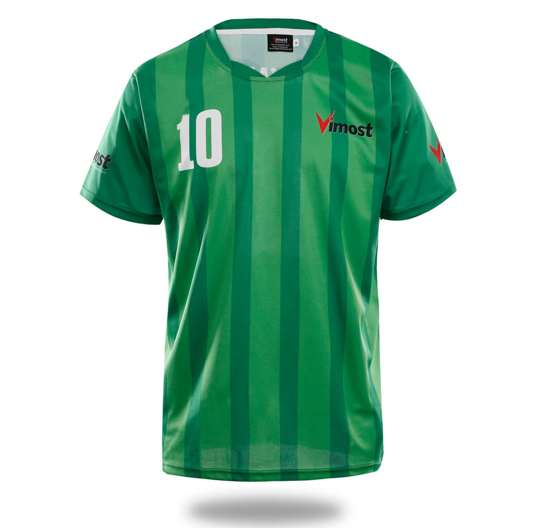 Sublimated Green Design Soccer Jersey - GilloServ