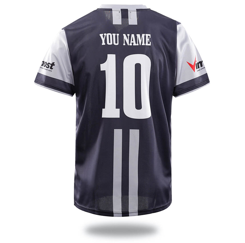 Sublimated Grey Design Soccer Jersey - GilloServ