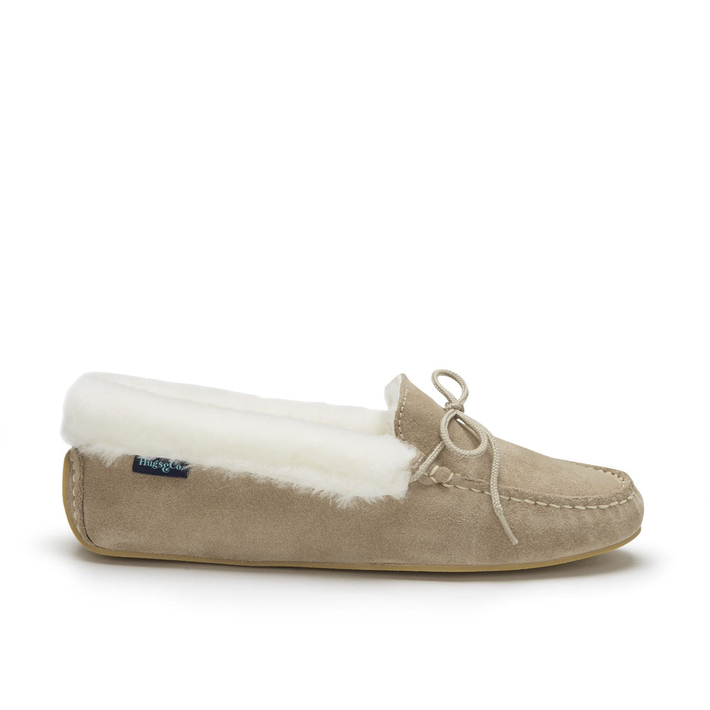 Women's slippers, sheepskin - GilloServ