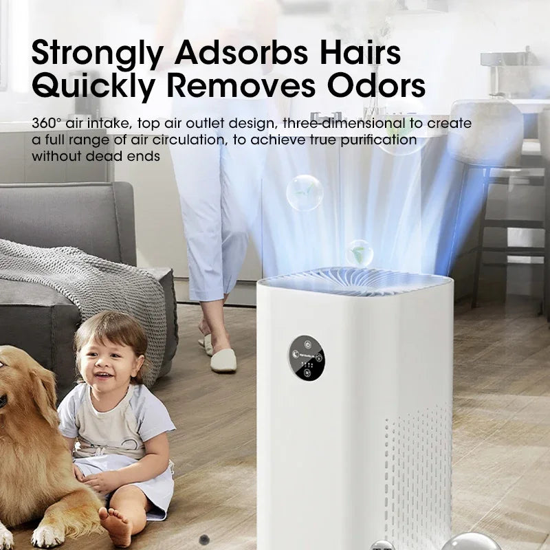 Air Purifier Negative Ion Pet Odor Removal - GilloServ