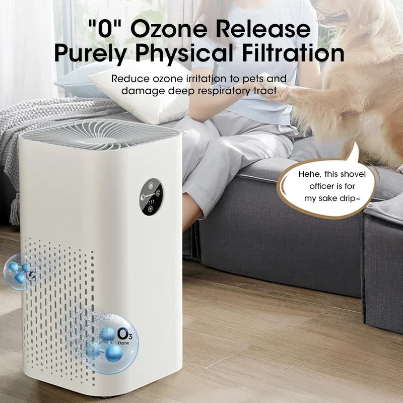 Air Purifier Negative Ion Pet Odor Removal - GilloServ