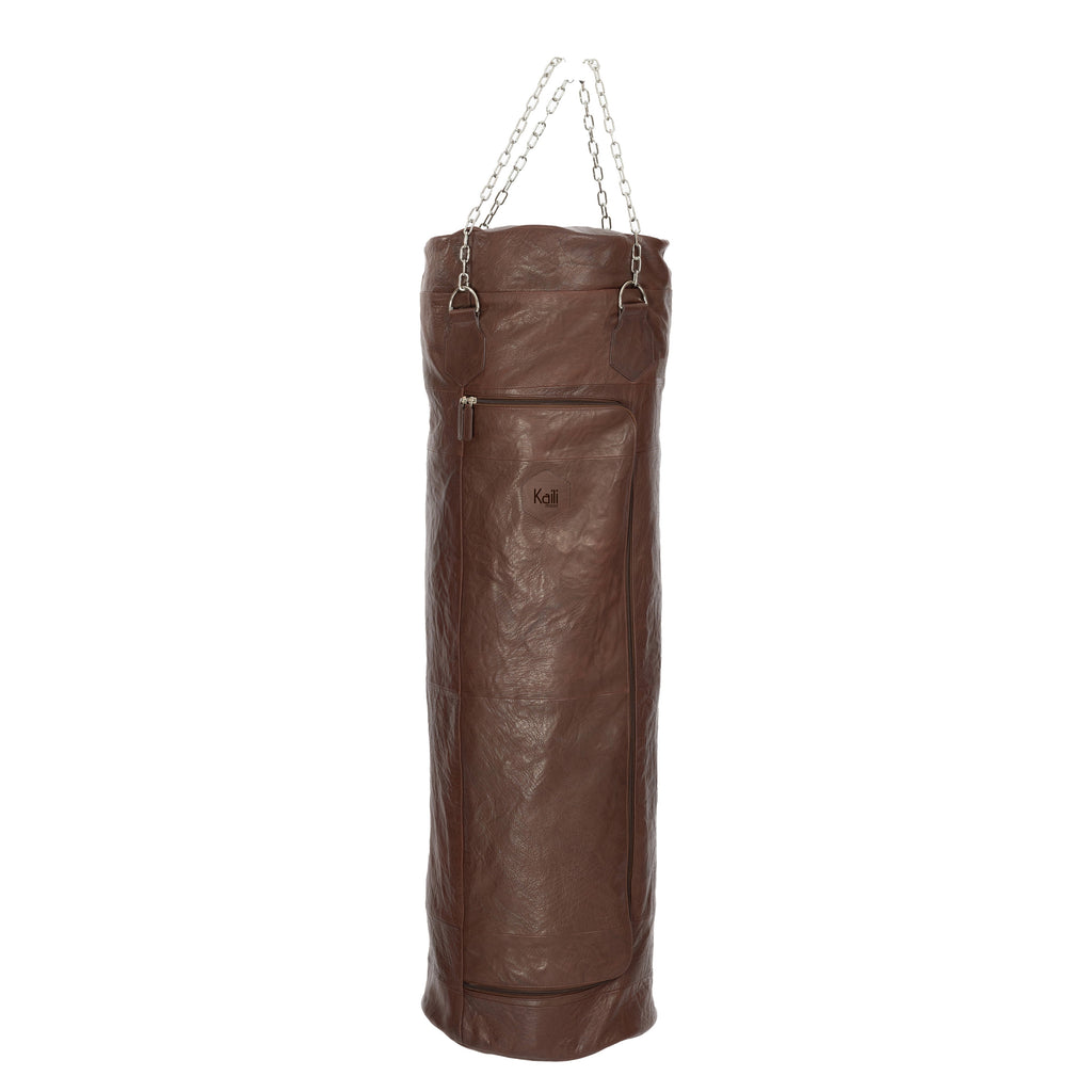 Boxing Bag Container made of Genuine Leather full grain ruffled - GilloServ