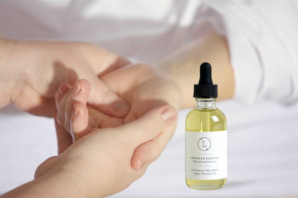 CBD Lavender Body Oil with CBD, Natural Moisturizing Body Oil (THC free) - GilloServ