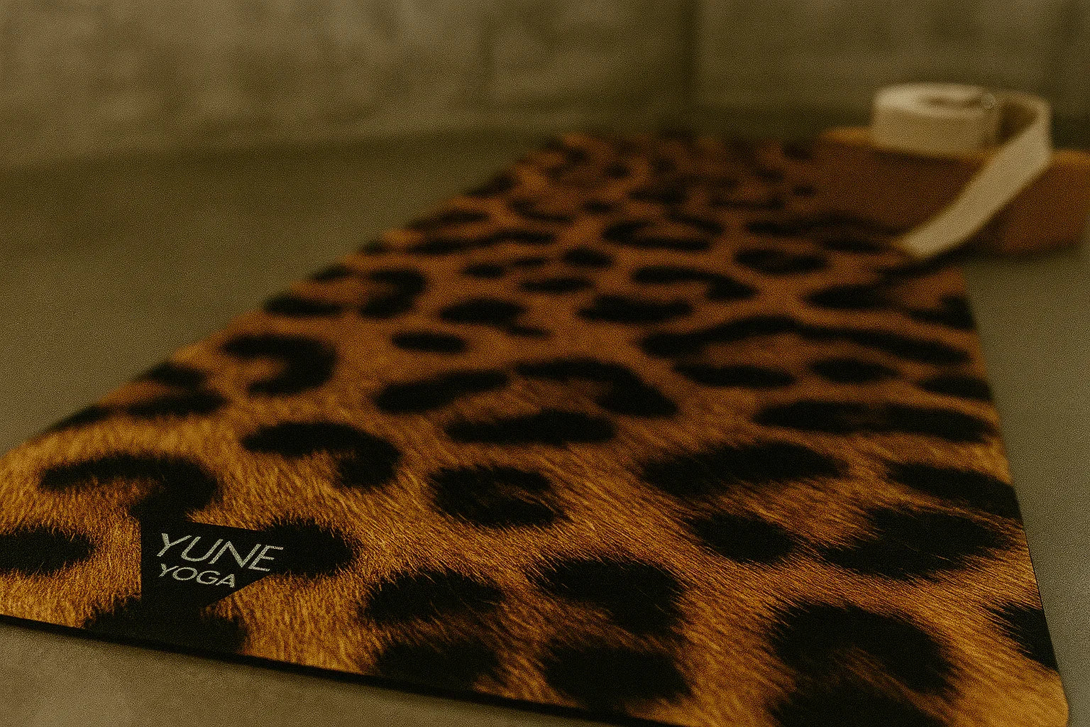 Leopard Pattern Yoga Mat// Eco-Friendly + Grip-Enhanced Flow