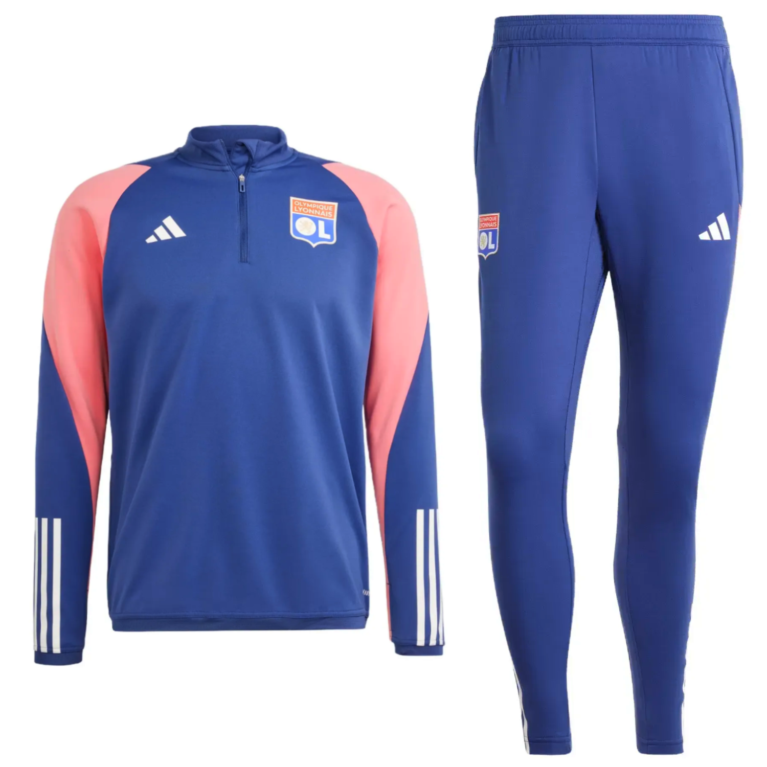 Olympique Lyon training technical soccer tracksuit - GilloServ