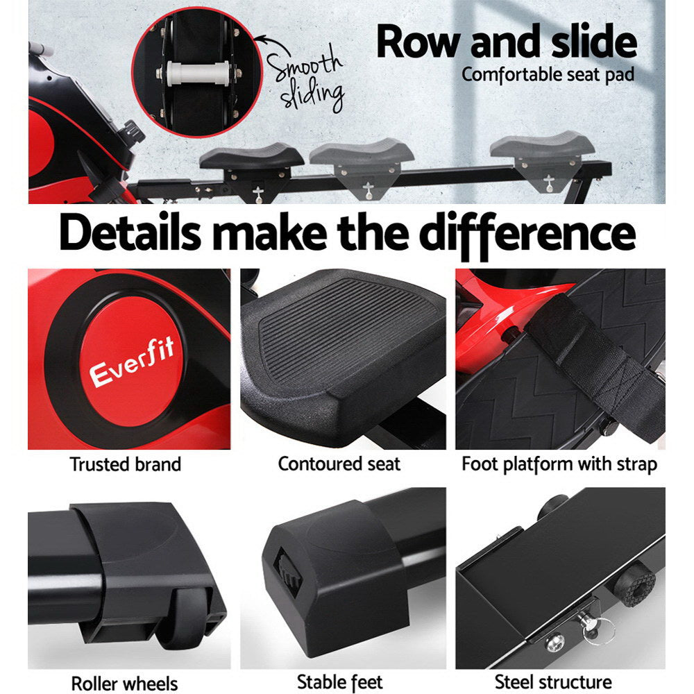 Resistance Rowing Exercise Machine - GilloServ