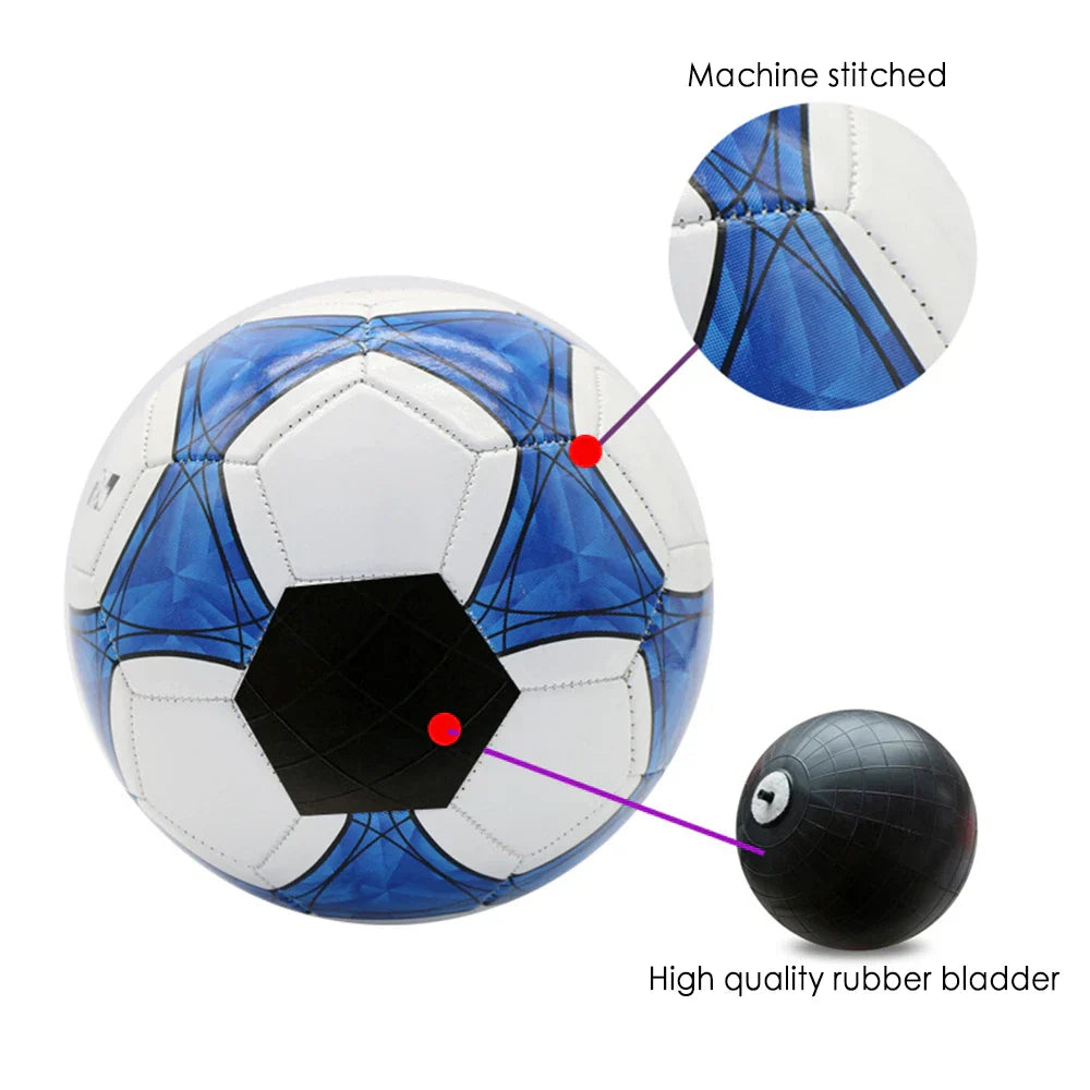 Size 5 Machine Stitched Soccer Ball Training and Matches