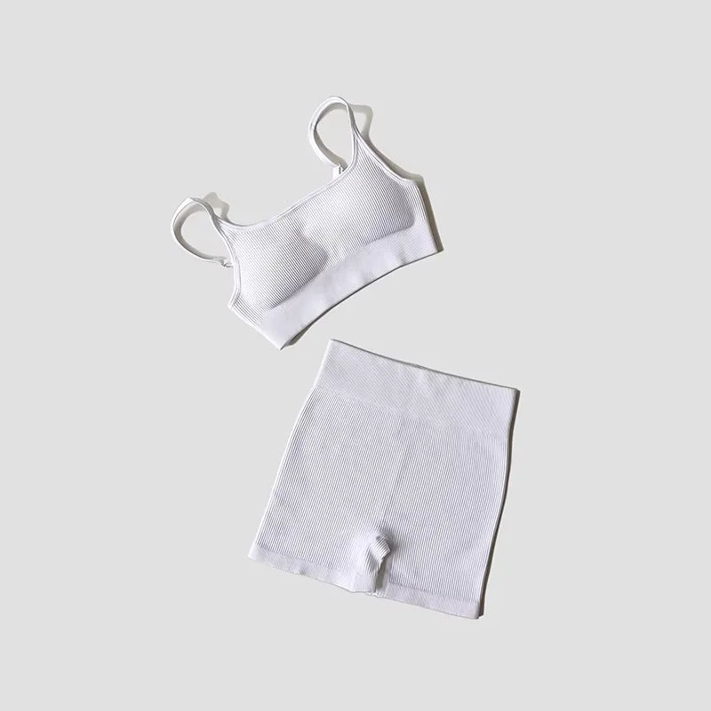 Yoga Set with Padded Sports Bra