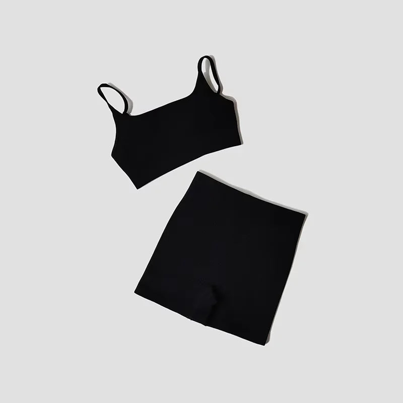 Yoga Set with Padded Sports Bra
