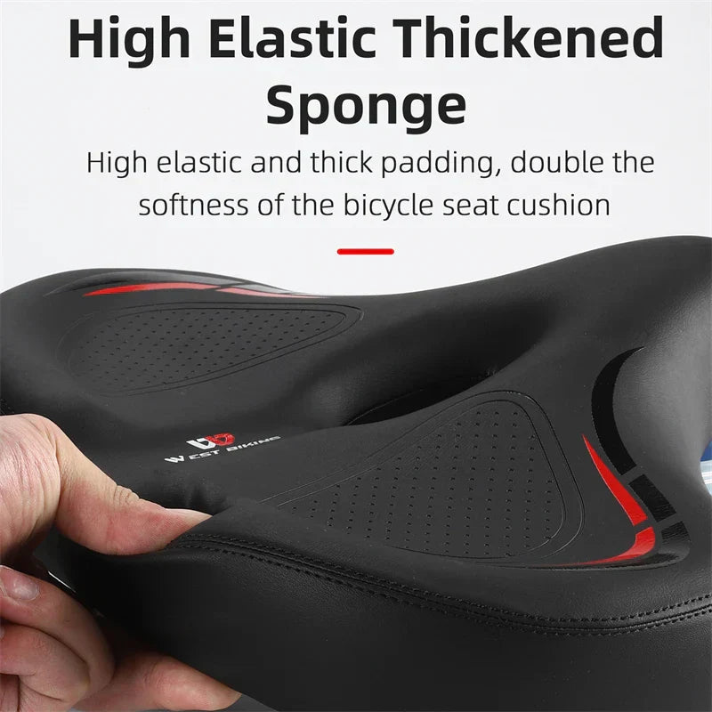 Oversized Comfort Bike Seat for Electric Stationary - GilloServ