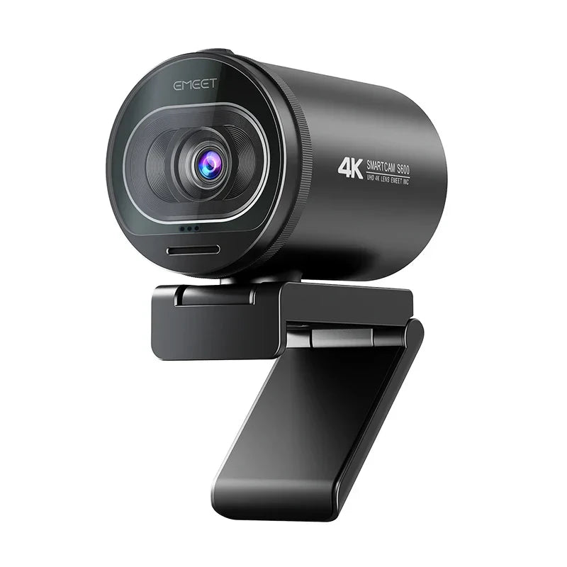 4K Streaming Webcam with Autofocus Black - GilloServ