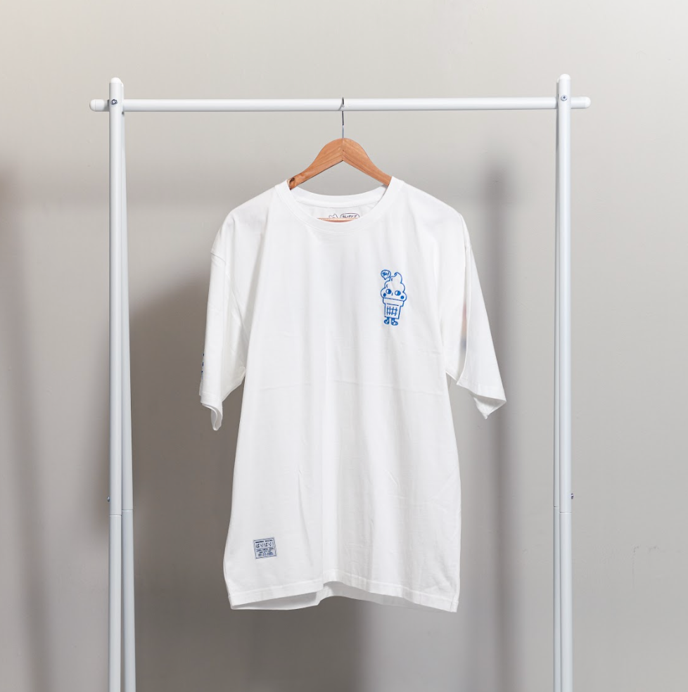 SOFUTO: Embroidered short sleeve t-shirt-3