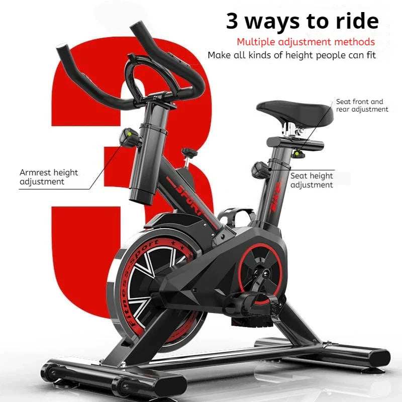 Silent Spinning Bike for Home Fitness - GilloServ
