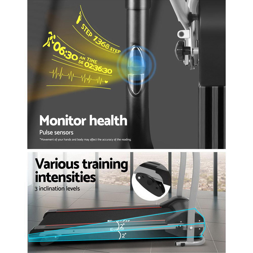 Electric Treadmill Home Gym Exercise Machine// Fitness Equipment Physical 360mm - GilloServ